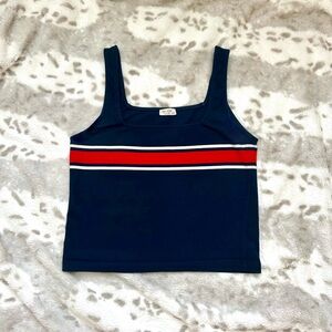 Brandy Melville Navy Blue Tank Top